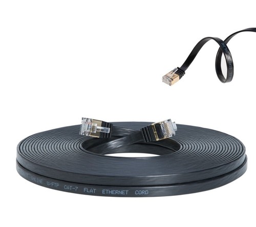 15ft cat flat ethernet cable - 15ft, 7